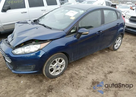 2016 Ford Fiesta Se из США, поврежденный, VIN 3FADP4EJ7GM130361
